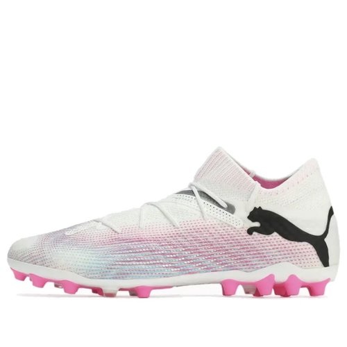 PUMA Future Ultimate 7 MG - Puma White/Puma Black/Poison Pink - 107703-01