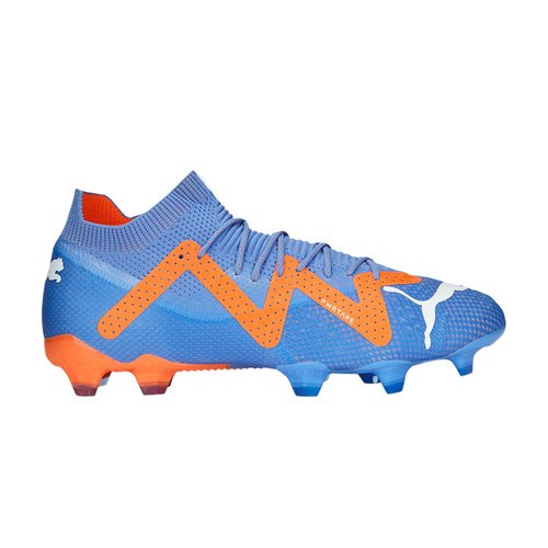 PUMA Future Ultimate FG AG - Blue Glimmer/White/Ultra Orange - 107165-01