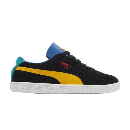 Garfield x PUMA Suede - Dark Cheddar/Celandine/Vallarta - 384182-01