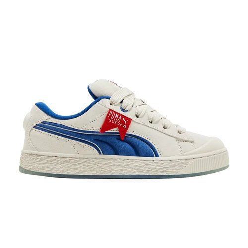 PUMA Ghostbusters x Suede XL - Warm White/Clyde Royal/Puma Red - 399671-01