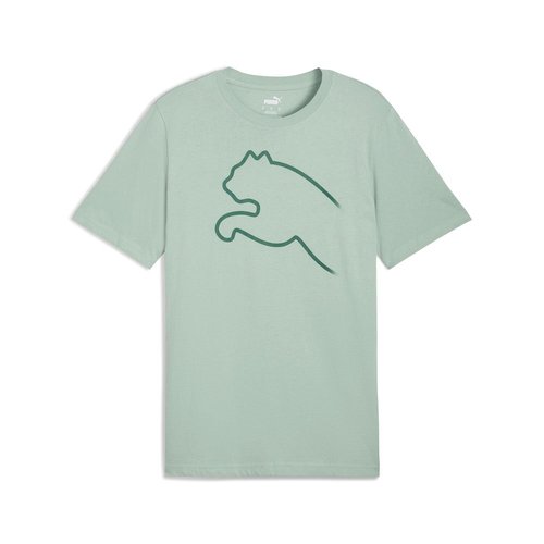 PUMA House of Graphics Crew Neck Short Sleeve T-Shirt - Green - 691933-37