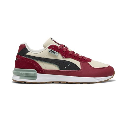 PUMA Graviton Greenside - Alpine Snow/Puma Black/Dark Crimson - 400684-01