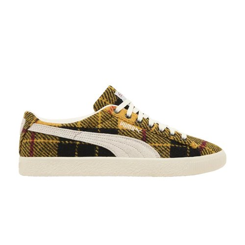 PUMA Harris Tweed x Suede Vintage | Size 10.5 - Yellow - 393219-02