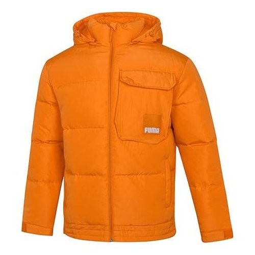 PUMA Hoodie Loose Down Jacket - Orange - 532915-29