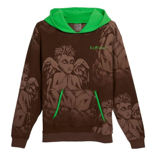 PUMA Hoops LAFrance Hoodie - Brown/Green - 625664-01