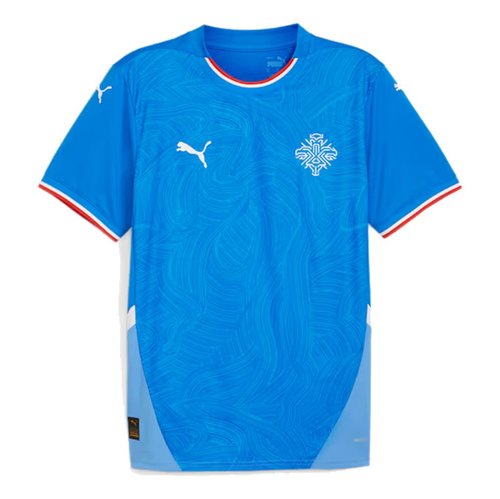 PUMA Iceland 24 Replica Home Soccer Jersey - Blue - 773951-01