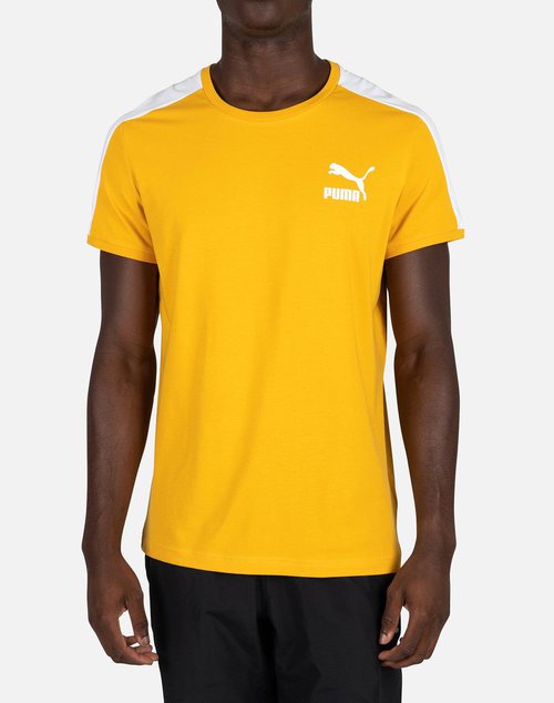 PUMA ICONIC SLIM T7 TEE - Gold - 581558-25