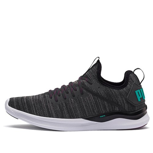 puma ignite flash evoknit green
