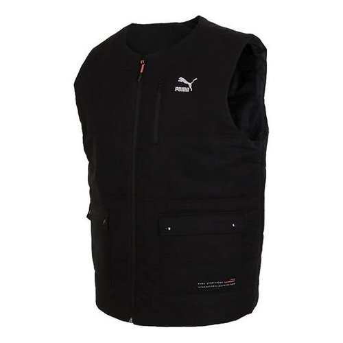 PUMA Interstellar Padded Gilet Casual Stay Warm vest Black - 530284-01