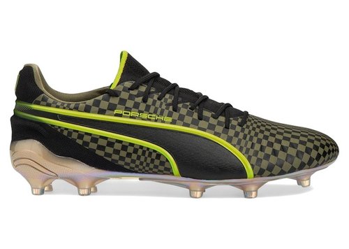 Porsche x PUMA King Ultimate FG AG - Olive Drab/Puma Black/Puma Gold - 108484-01