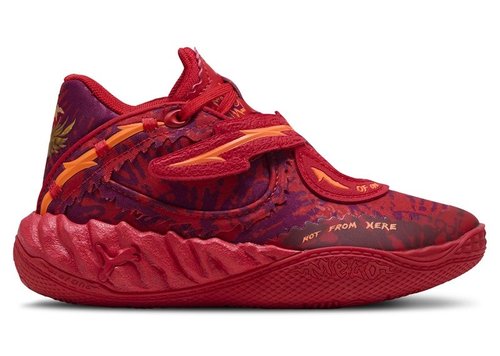 PUMA LaMelo Ball MB.05 - Red/Magenta Gleam/Fluro Orange Pes - 312528-01