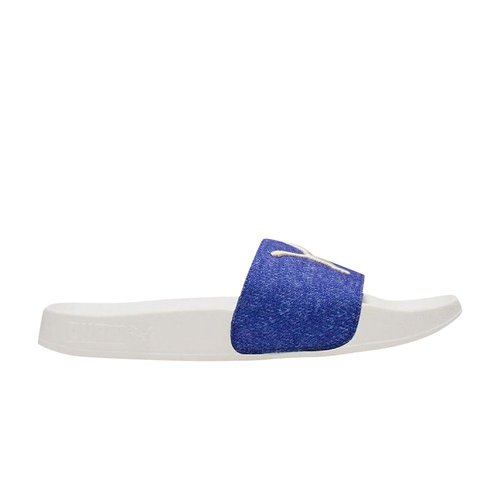 PUMA Leadcat 2.0 Denim Slide - White/Blue - 387236-01