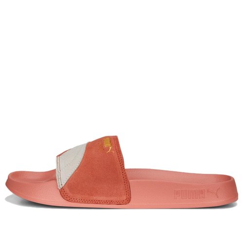 PUMA Leadcat 2.0 Suede OG Slides - Pink/Orange - 389117-04