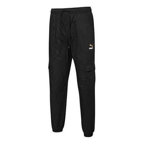 PUMA Logo Classics Cargo Pants - Black - 536307-51