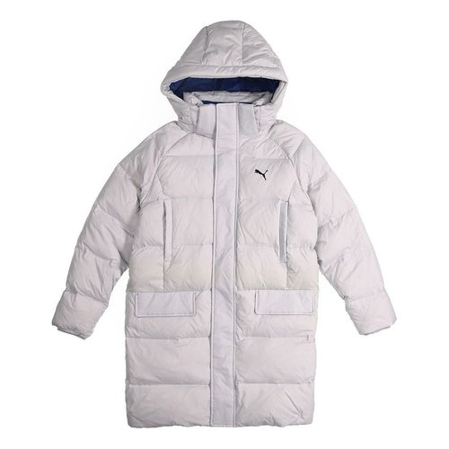 PUMA Long Cut Hoodie Coat - Grey - 928652-02