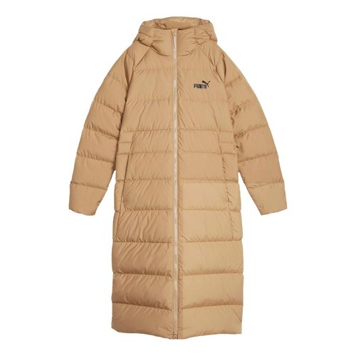 PUMA Long Hooded Down Coat - Beige - 678331-85