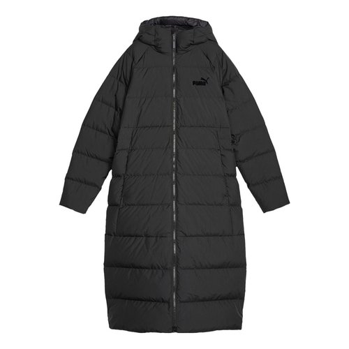 PUMA Long Hooded Down Coat - Black - 678331-01