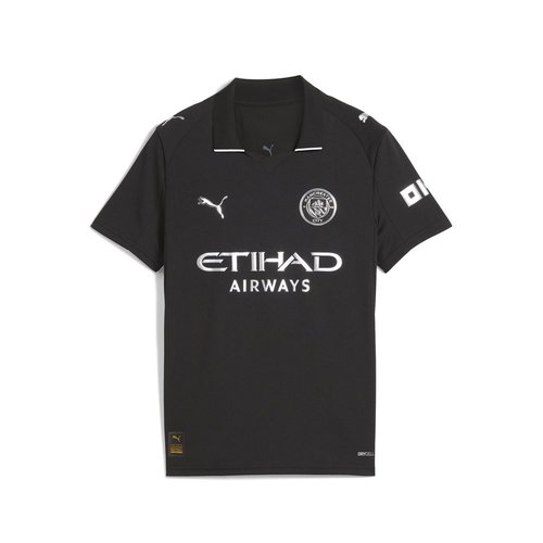 PUMA Manchester City 25/26 Away Replica Soccer Jersey - Black - 780353-02