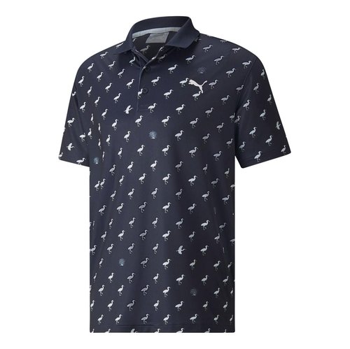 PUMA Matter Egrets Polo Shirt - Navy - 533794-02