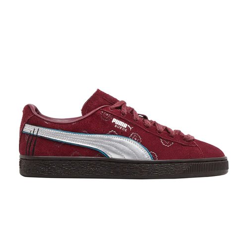 One Piece x PUMA Suede Big - Team Regal Red/Silver - 396716-01
