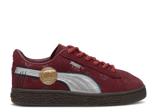 One Piece x PUMA Suede - Team Regal Red/Silver - 396717-01