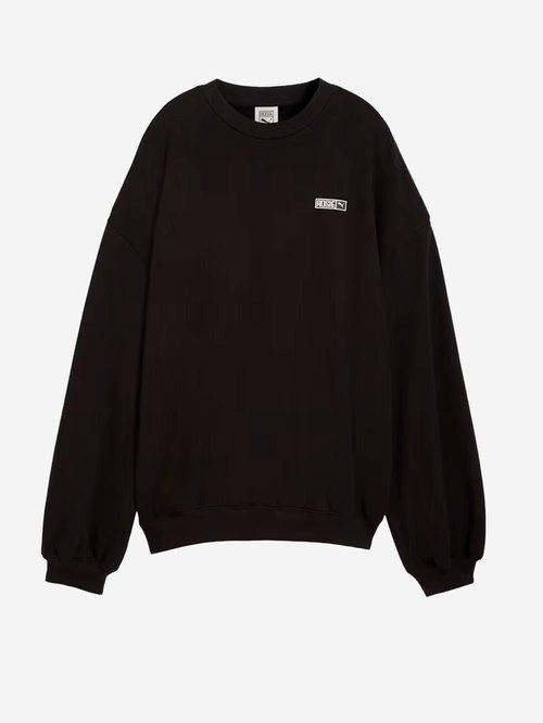 PUMA Oversized black crewneck sweatshirt x Rosé - 633803-01