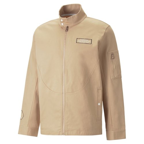 PUMA Porsche Legacy Statement Full Zip Jacket - Beige - 538223-05