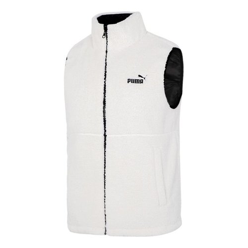 PUMA Polyester Outer Shell Vest - White - 848955-93