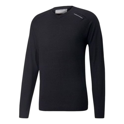 PUMA Porsche Design V-Neck Sweatshirt - Black - 536154-01