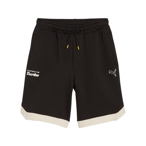 PUMA Porsche Legacy Draw String Sweat Shorts - Black - 624554-01