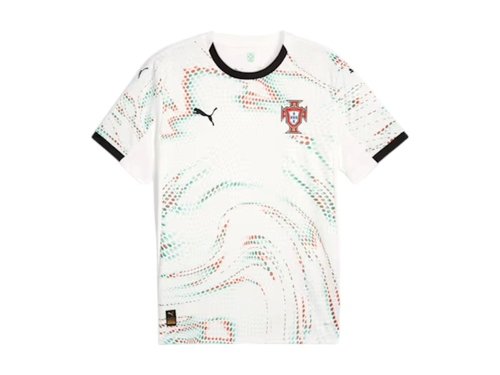 PUMA Portugal '25 Away Replica Jersey - White/Black - 779209-04