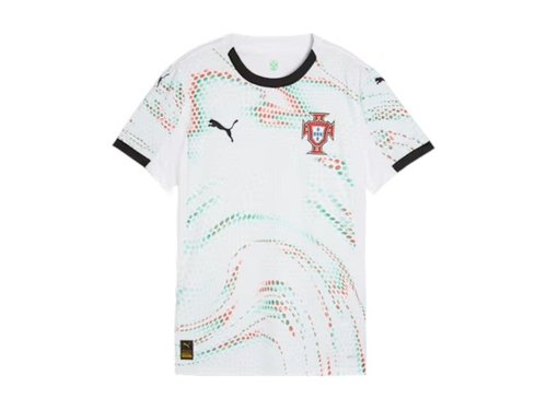 PUMA Portugal '25 Away Replica Jersey - White/Black - 780770-04