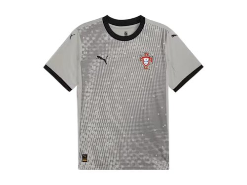 PUMA Portugal '25 Goalkeeper Jersey - Smokey Gray/Black - 779217-09