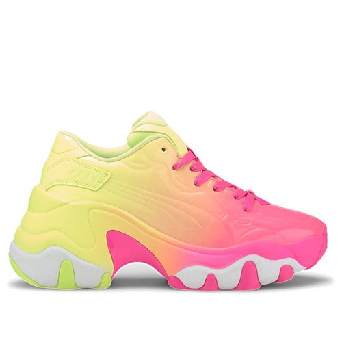PUMA Pulsar Wedge 'Luminous Pink Fizzy Yellow' - 373043-02 | Solesense
