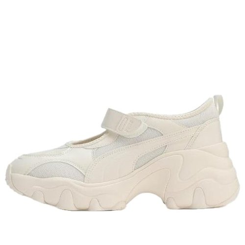 PUMA Pulsar Wedge Sandal - White/Black - 398677-01