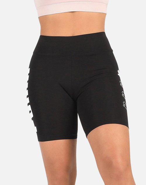 PUMA REBEL BIKE SHORTS - Black/White - 581311-01