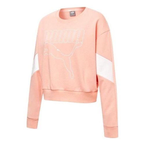 PUMA Rebel Crew Neck Sweater - Pink - 845607-26