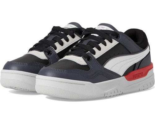 PUMA Rebound Layup Lo Big Kid - Galactic Gray/Puma White/Puma Black/Glacial Gray - 401564-05