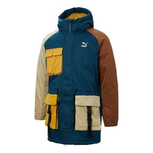 PUMA Retro Block Down Jacket - Blue - 534676-65