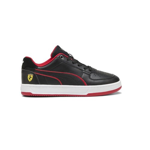 PUMA Scuderia Ferrari Caven 2.0 Lace Up Sneakers Big Kid - Black - 308934-01