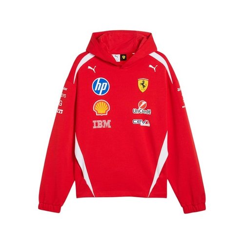 PUMA Scuderia Ferrari HP Replica Drivers Authentic Hoodie - Puma Red - 713946-01