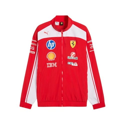 PUMA Scuderia Ferrari HP Replica Drivers Authentic Track Jacket - Puma Red - 713944-01