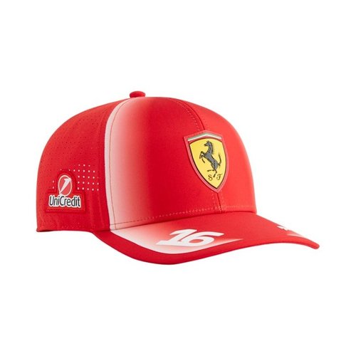 PUMA Scuderia Ferrari HP Replica Leclerc Baseball Cap - Puma Red - 027098-01