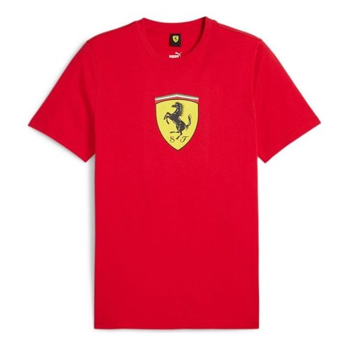 PUMA FERRARI RACE BIG SHIELD T COLOURED - Red - 623805-02