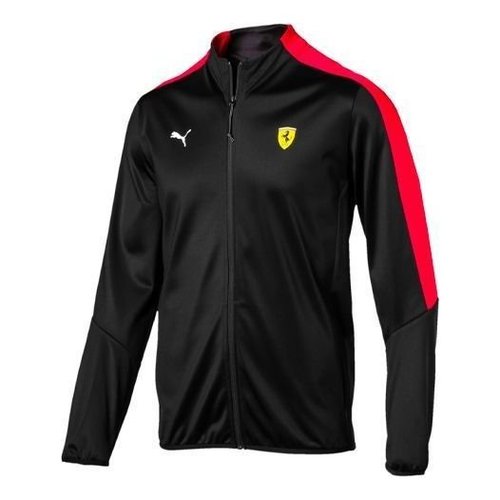PUMA Scuderia Ferrari T7 Track Jacket - Black - 576701-02