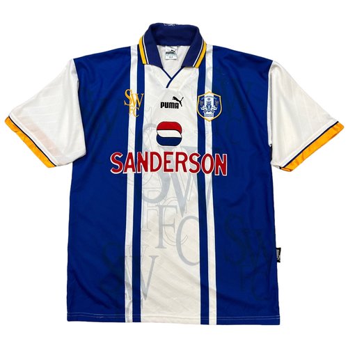 PUMA Sheffield Wednesday 1996-1997 Home football shirt - TSH-FBL-100010