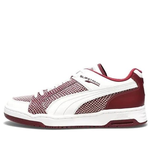 PUMA Slipstream Low VTG MIJ Snake Cordovan/PUMA - White/Wine Red - 387211-02