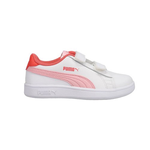 PUMA Smash V2 L V Slip On - Orange/Pink/White - 365173-38
