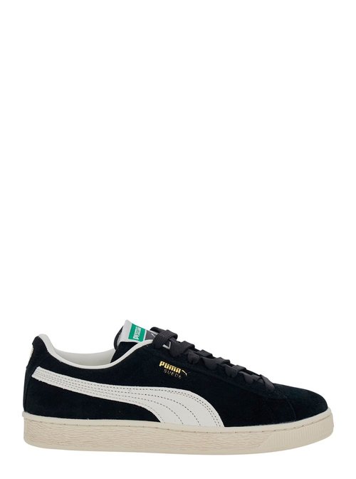 PUMA Sneakers suede Charles Black With Leather Details - 40370001BLACKWHITE