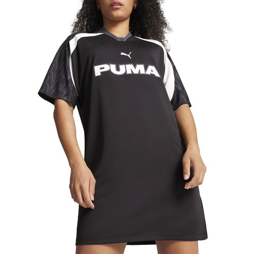 PUMA Soccer Jersey Short Sleeve Dress - Black - 630990-01